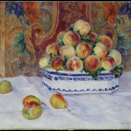 Still Life with Peaches