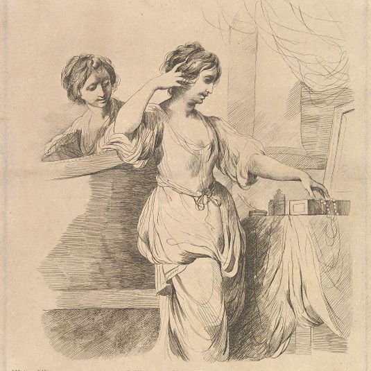 Woman at Her Toilet