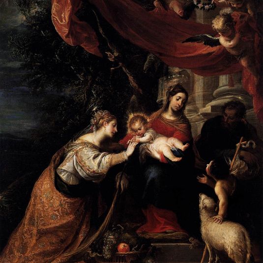 The Mystic Marriage of Saint Catherine