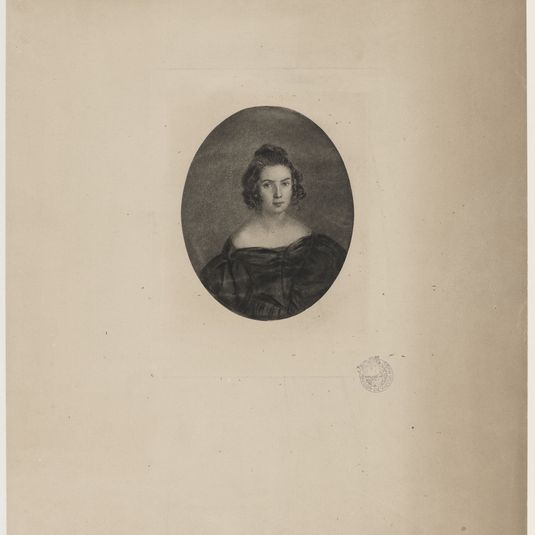 Autoportrait d'Adèle Foucher