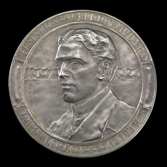 Royal Geographical Society Medal: Shackleton's Antarctic Expedition 1907-1909