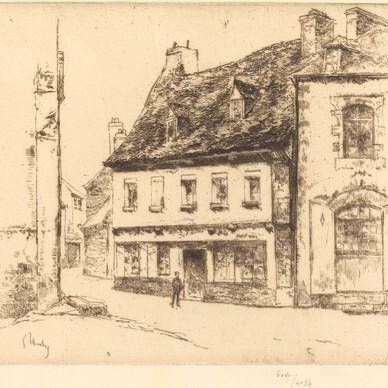 La Maison rouge en Pontrieux