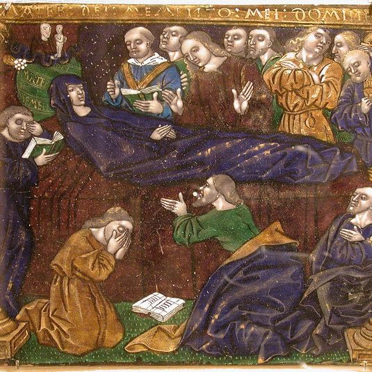 Plaque with the Death of the Virgin