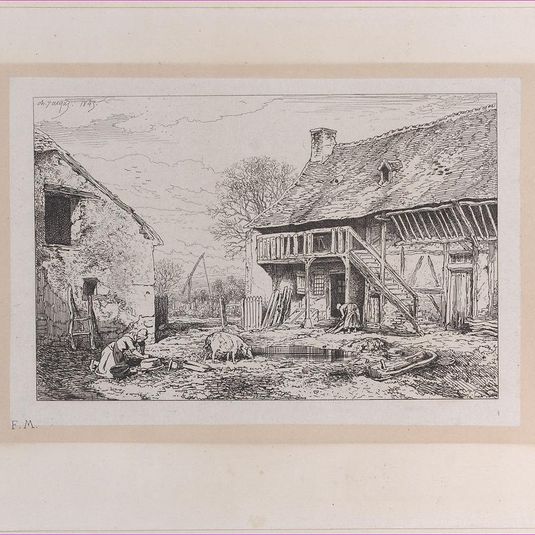 Landscape of a Peasant's Yard