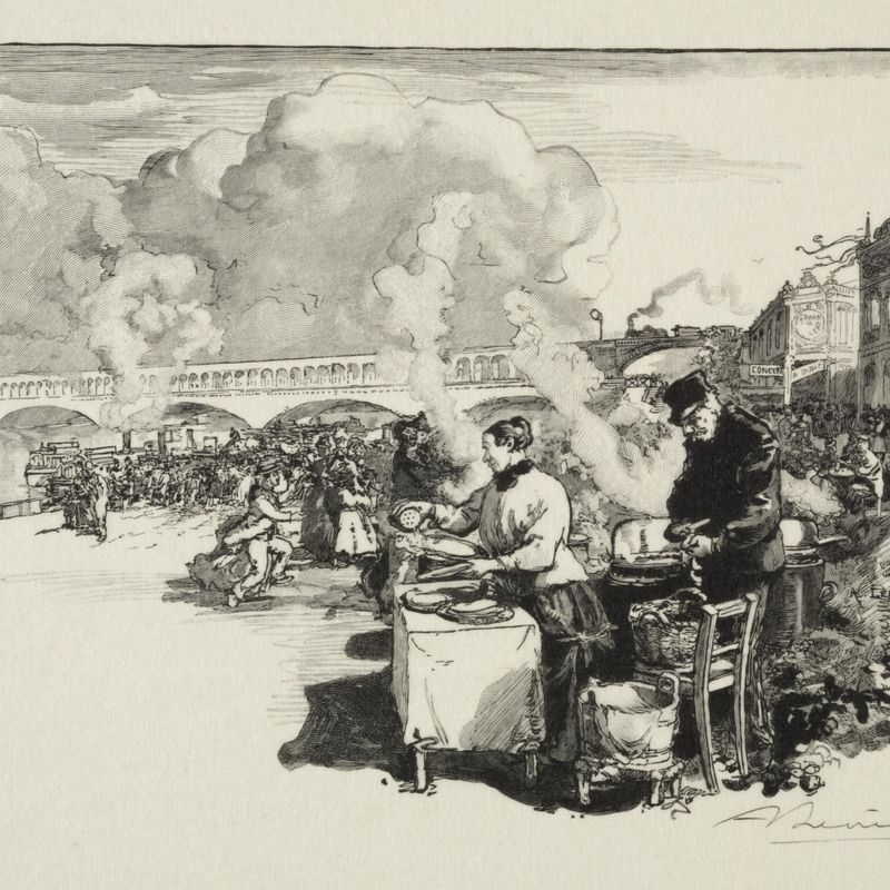 Debarcadère des bateaux-omnibus