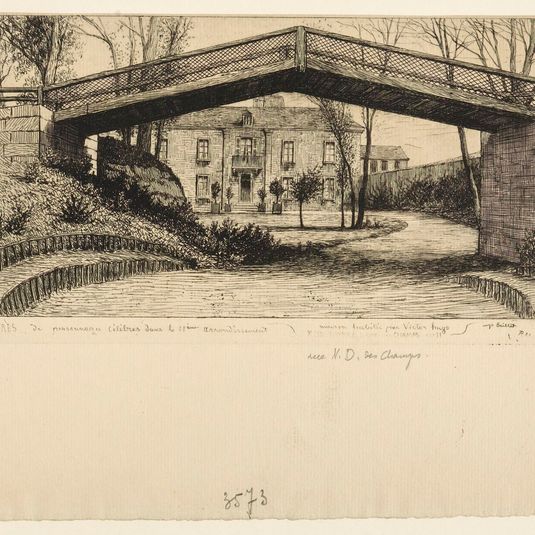 Demeures de personnages célèbres dans le 11ème arrondissement : maison habitée par Victor Hugo rue Notre-Dame-des-Champs, n°11