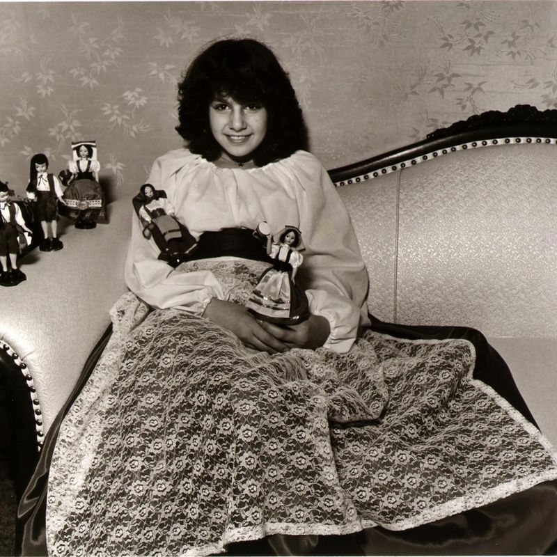 Kathy Zannino, a dancer with Le Campanole Ballerine, "The Farm Girl Dancers," Highlandtown