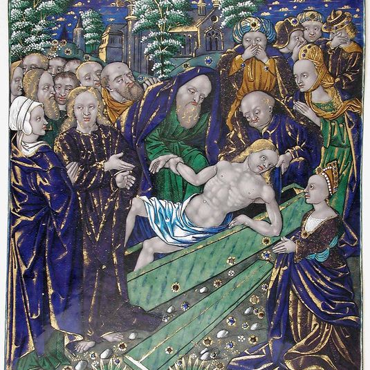 Plaque with the Raising of Lazarus