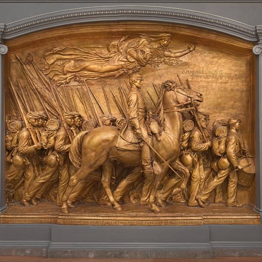Shaw Memorial by Augustus Saint-Gaudens