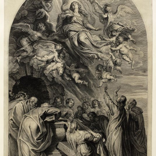 L'Assomption de la Vierge d'après Rubens (Dutuit 4)