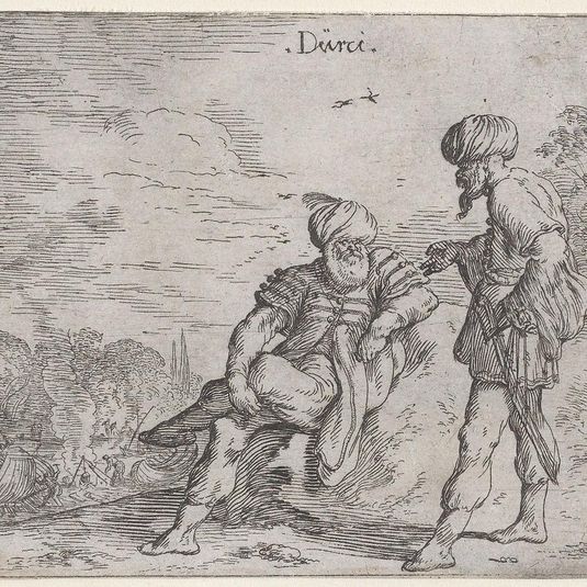 Turks, from a set of costume plates of different nations