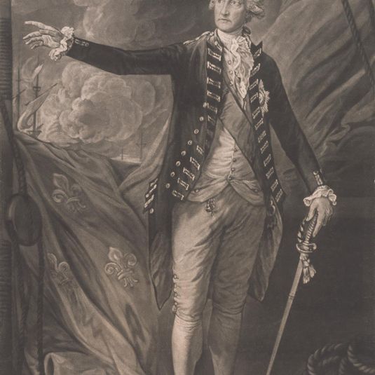 The Right Hon'ble Lord Rodney, K.B., Vice Admiral of Great Britain and Adm'l of the White...
