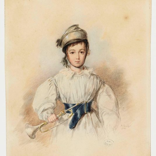 Portrait présumé de Maurice Sand (enfant), 1831