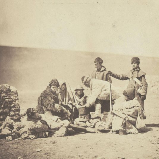 Group of the 47th in Winter Dress