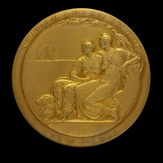 British-American Cup Medal (obverse)