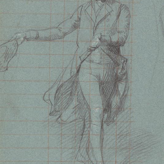Study for Captain William George Fairfax for the Painting "The Victory of Lord Duncan"