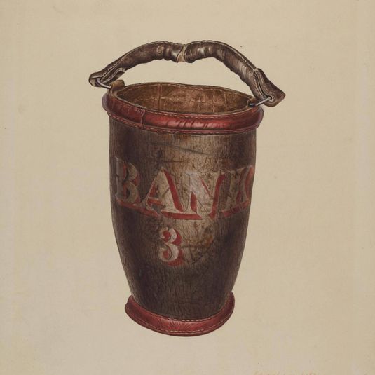 Leather Water Bucket