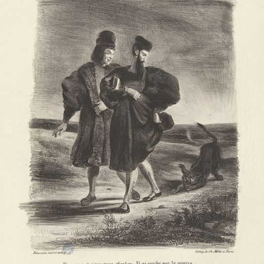 Faust, Wagner et le barbet (Delteil 61)