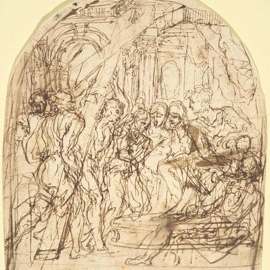 Christ Carrying the Cross (recto)