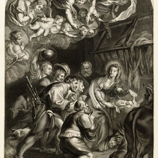 La Nativité d'après Rubens (Dutuit 10)