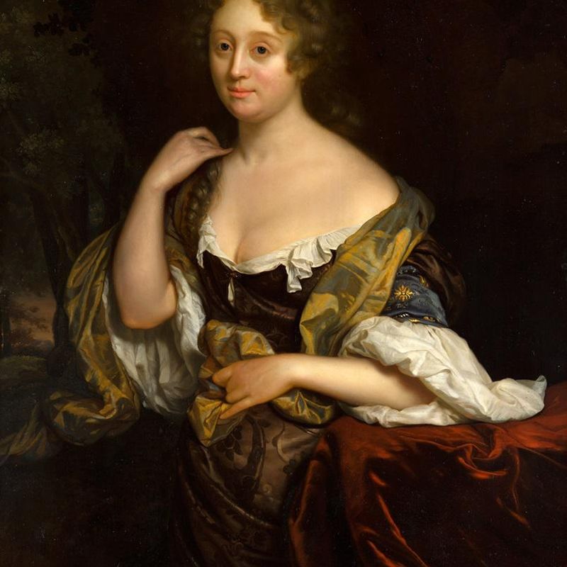 Portrait of Isabella Agneta Deutz (1658- 1694/96)
