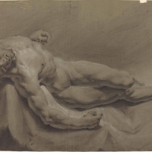 A Reclining Male Nude