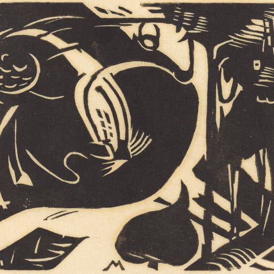 Two Mythical Animals (Zwei Fabeltiere)