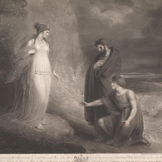 Telemachus and Mentor Discovered by Calypso