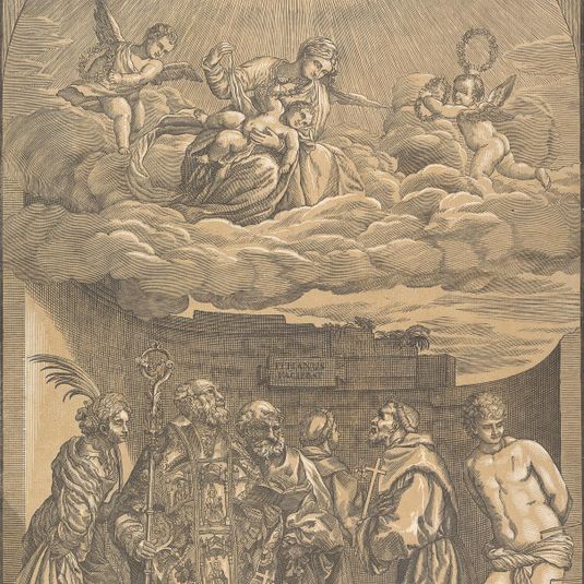 Madonna in Glory with Six Saints