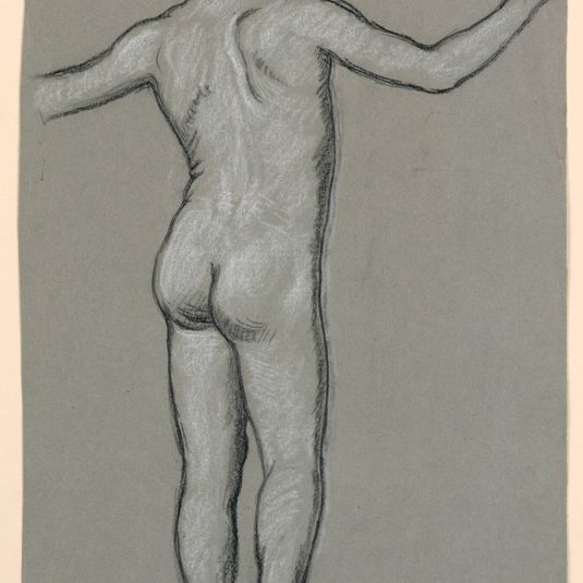 Figure study for a fountain design