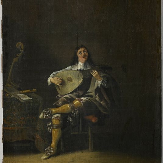 Hearing: man playing guitar