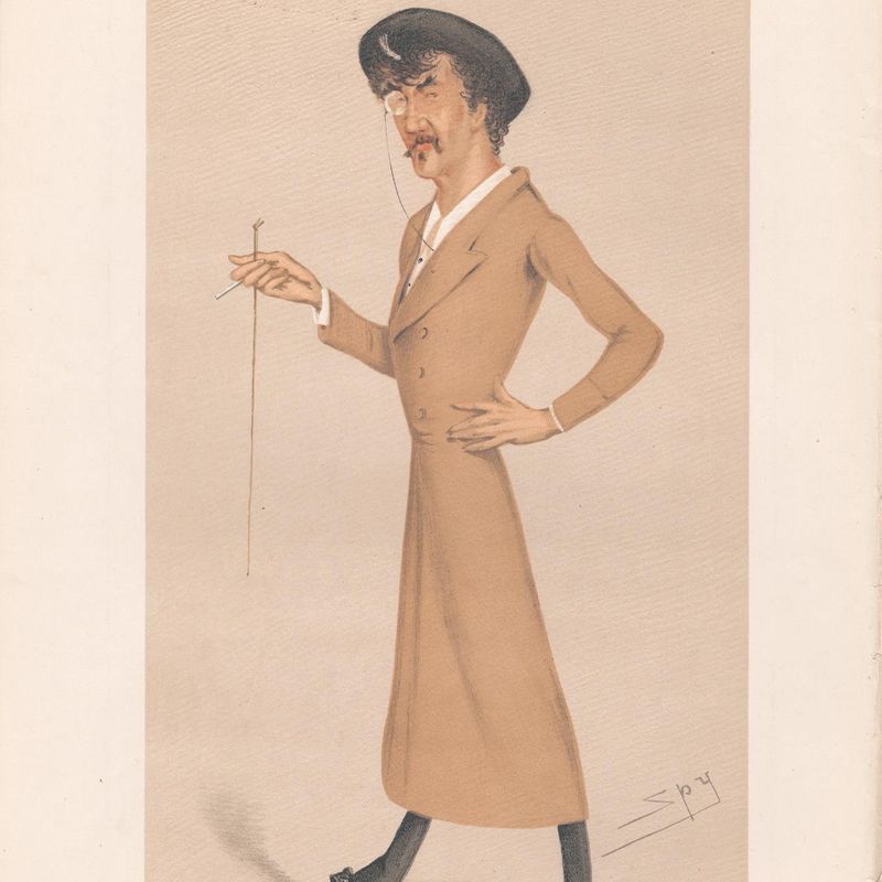 Vanity Fair - Artists. 'a symphony'. Mr. James Abbott McNeill Whistler. 12 January 1878
