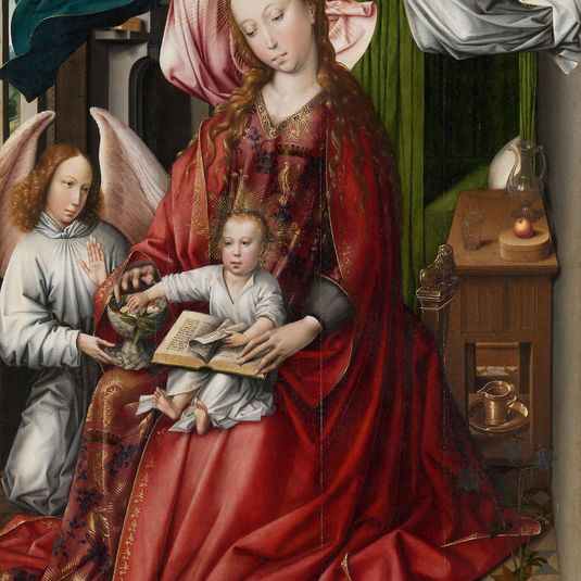 Virgin and Child Crowned by Angels