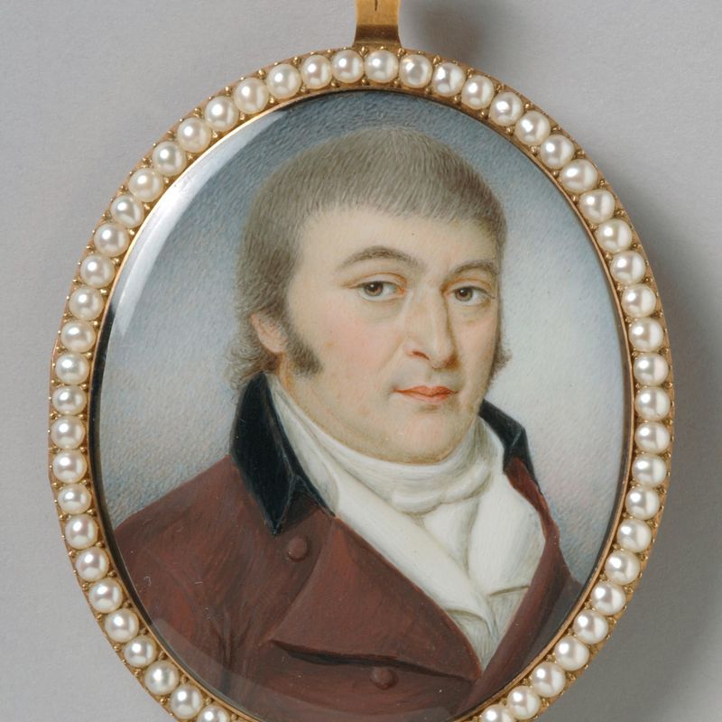 Portrait of Louis Marie Clapier (1765-1837)