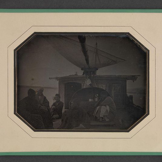 Monsieur Itier's Cange Under Sail on the Nile
