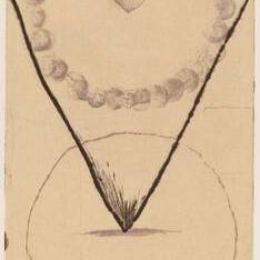 Between Vertical and Horizon -- Descended Triangle (E)
