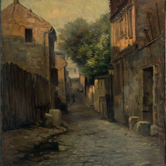 La rue de la Fontaine-à-Mulard (place de Rungis)