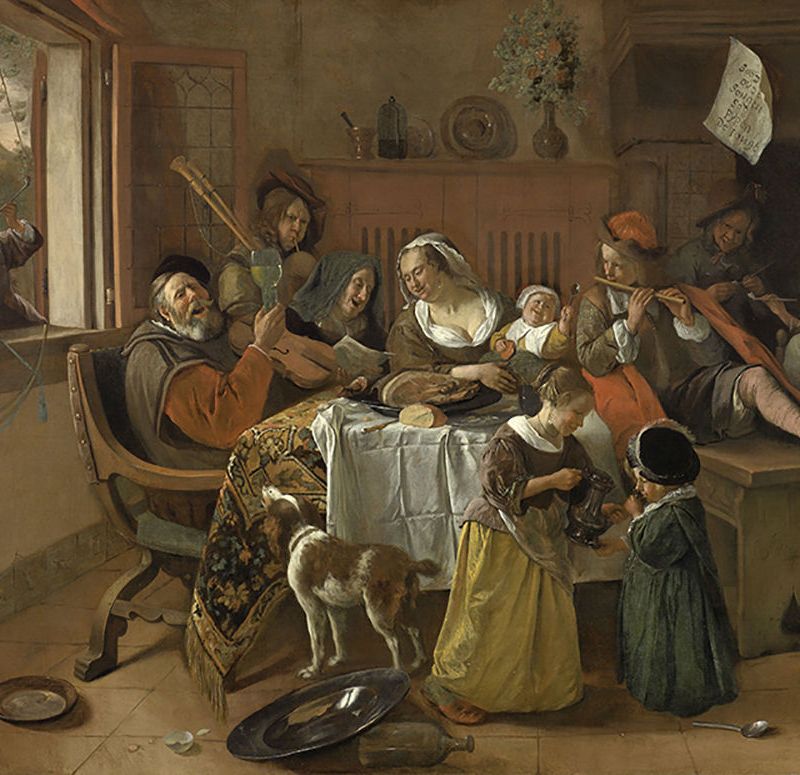 Jan Havicksz. Steen - The Merry Family Smartify Editions