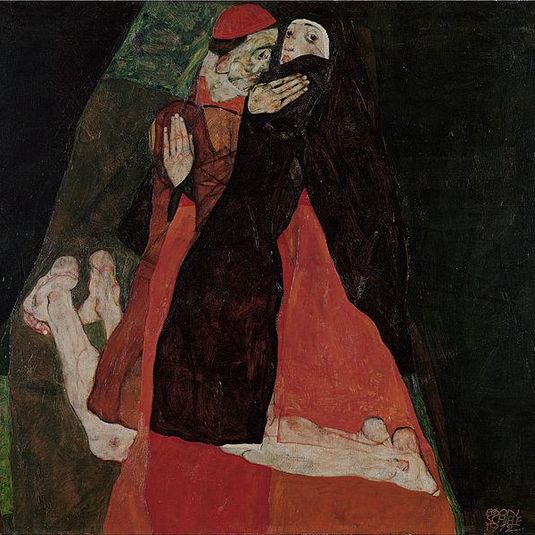 Cardinal and Nun (Caress)