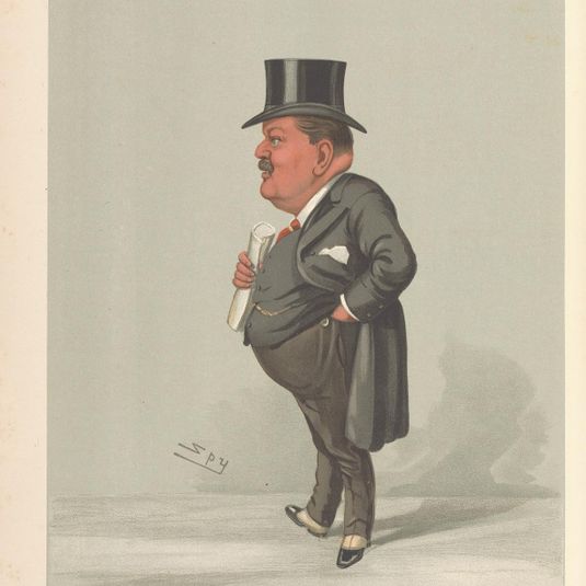 Politicians - Vanity Fair - 'Chief of the 'Clans''. Sir Charles W. Cayzer. June 9, 1904
