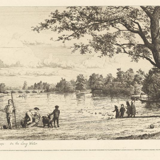Kensington Gardens: On the Long Water