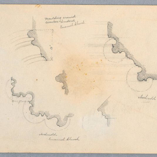 Studies of Architectural Moldings