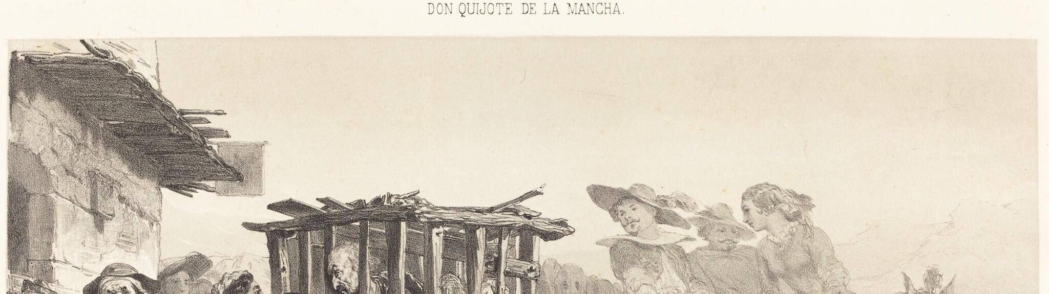 ...y vio que à sus espaldas venian hasta seis ó siete hombres...