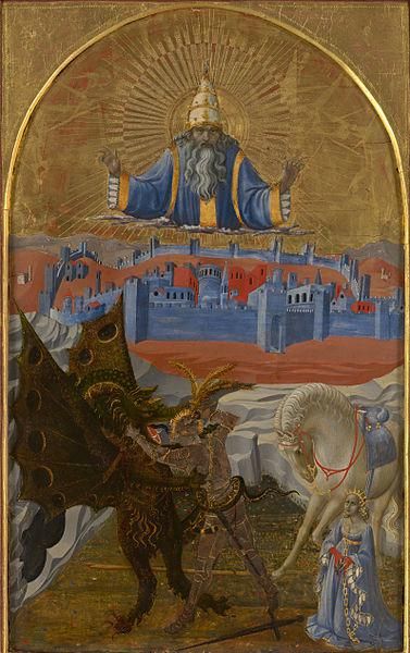 St George slaying the dragon