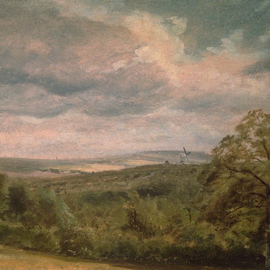 Landscape with Windmill
