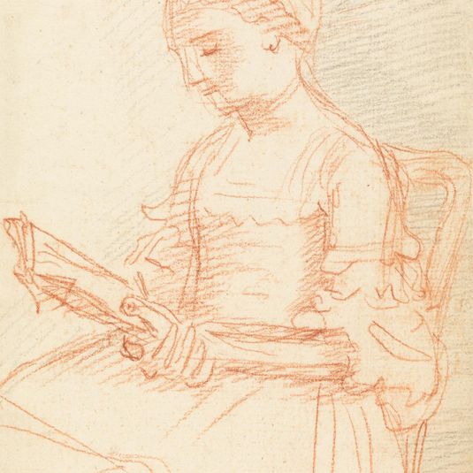 Seated Lady with Book