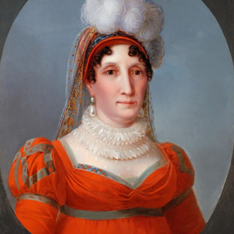 Portrait of Laetitia Raimolini Bonaparte