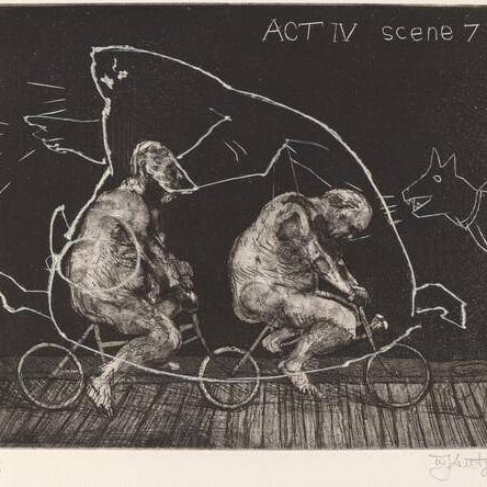 Act IV, Scene 7, from Ubu Tells the Truth