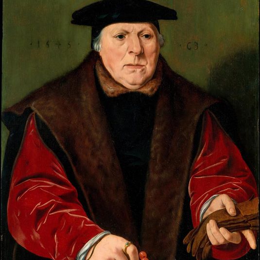 Portrait of a Man with a Rosary