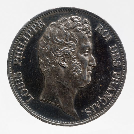 Essai pour la pièce de 5 francs de Louis-Philippe, 1830